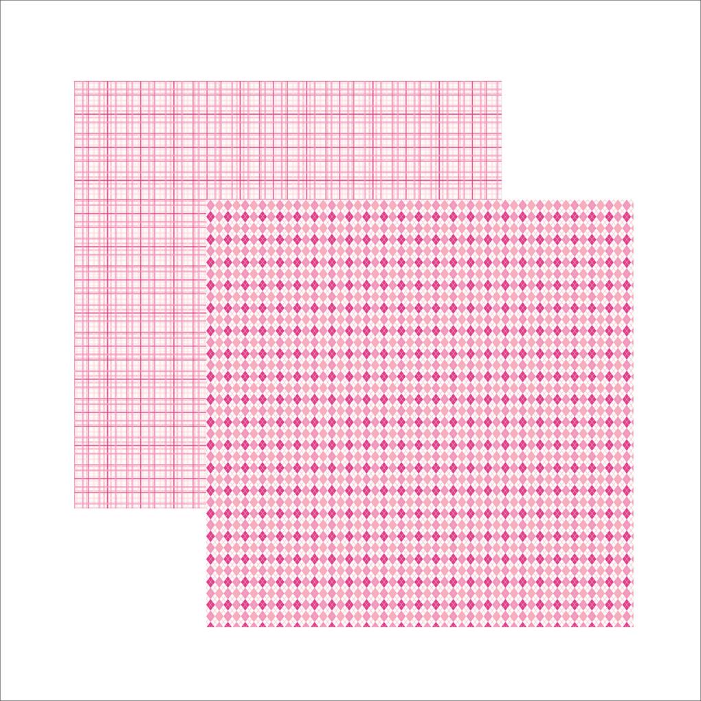 xadrez rosa  Estampas, Papel scrapbook para imprimir, Fotos da